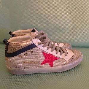 GOLDEN GOOSE Mid Star High Top Sneaker Size 39 EU